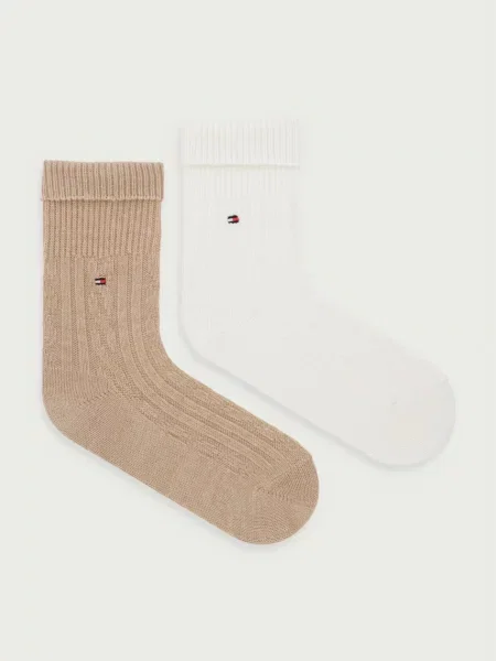 Tommy Hilfiger Κάλτσες Γυναικείες μπεζ