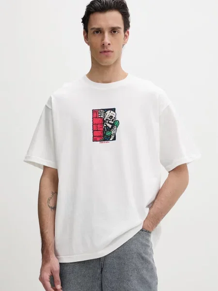 Vans basic tričko bílé
