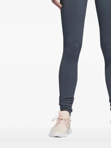 Leggings Adidas cu dungi cu imagine alergare negru