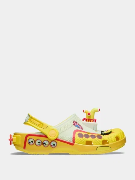 Шльопанці Crocs синтетичний жовтий