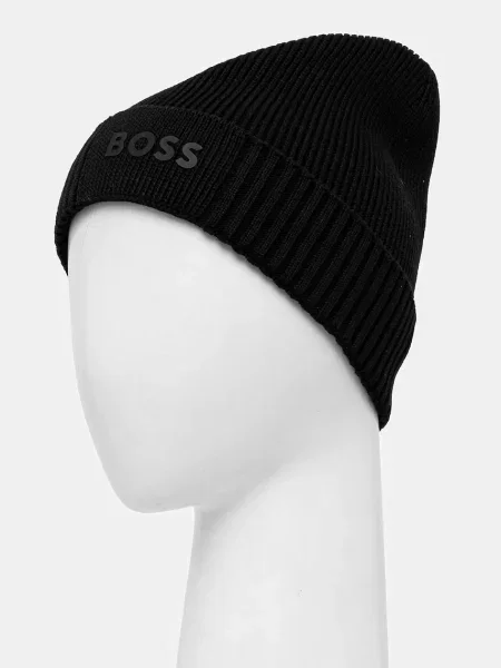 BOSS Black Căciulă Asic / alb negru