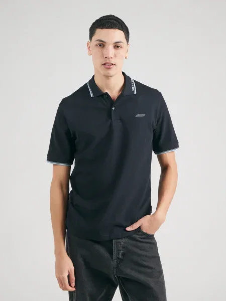 Polo majica Jack&Jones črna