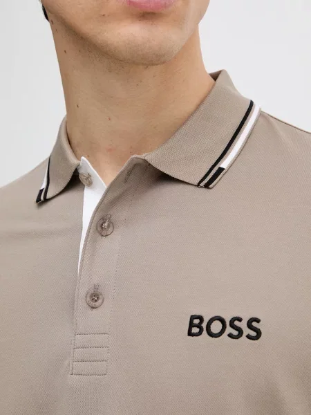 BOSS Green поло Paddy Pro зелене