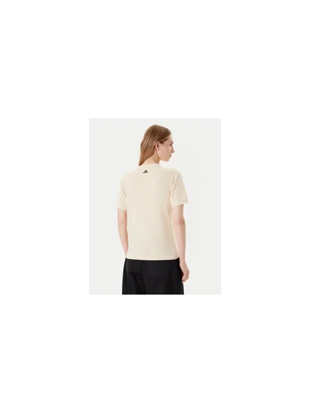 Adidas Póló FARM Graphic Regular Fit bézs