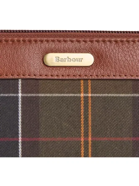 Barbour Portofel Daphne Tartan Purse maro