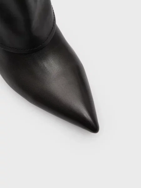 Кожаные сапоги Prpy черные