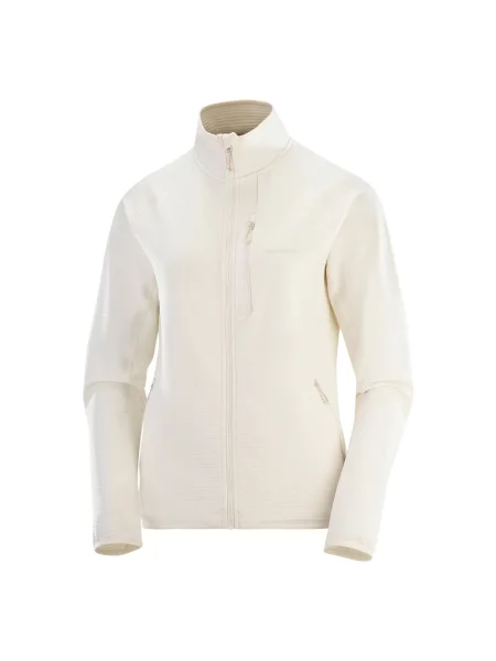 Bluza polarowa Salomon biała
