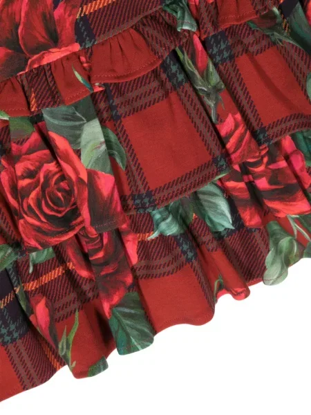 Dětské sukně Dolce & Gabbana červené