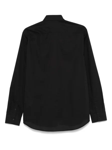 Cămașă Karl Lagerfeld cu broderie negru
