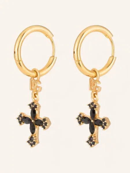 Kolczyki Dolce And Gabbana czarne