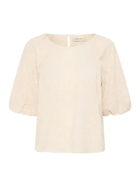 Cream Bluză Luna' bej