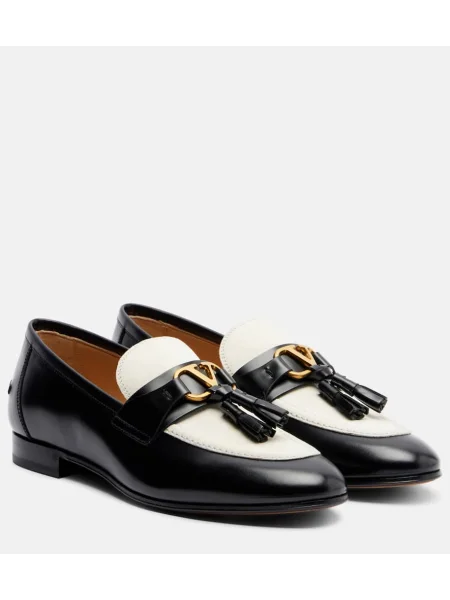 Pantofi loafer Valentino Garavani din piele negru