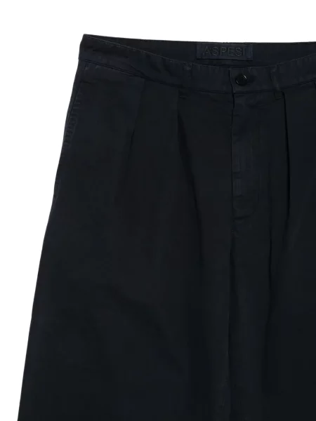 Pantaloni Aspesi plisate albastru