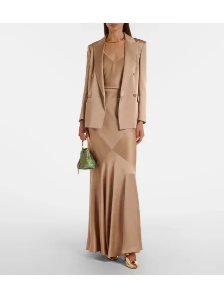Maiou Max Mara din satin bej