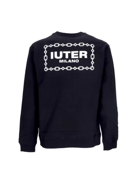 Bluza nierozpinana Iuter z okrągłym dekoltem czarna