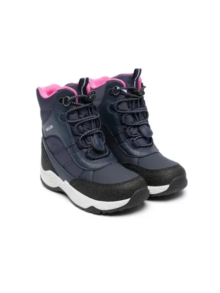 Buty do kostki dziecięce Geox niebieskie