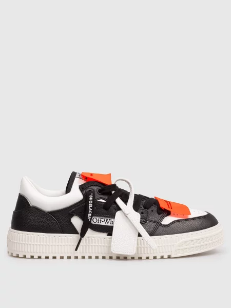 Шкіряні кросівки Court Off-white чорні