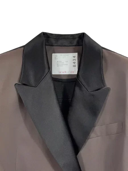 Geacă de blugi Sacai de lână negru