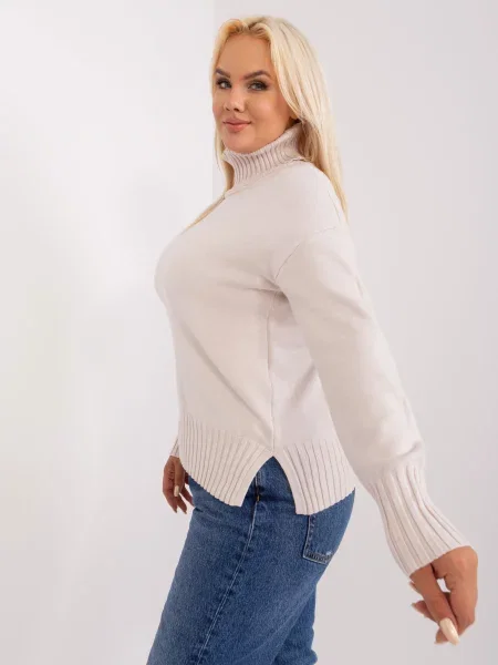 Pulover Fashionhunters bej
