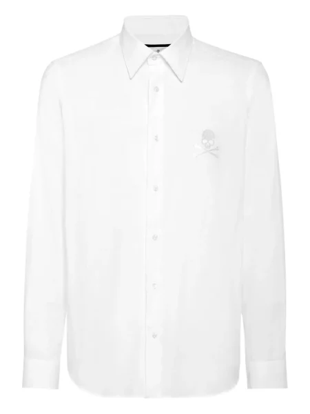 Košulja Philipp Plein s vezom bijela
