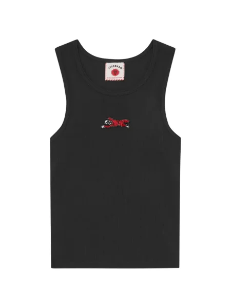 Podkoszulka Icecream z koralikami czarna