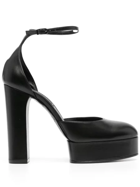 Pantofi cu toc Casadei cu platformă negru