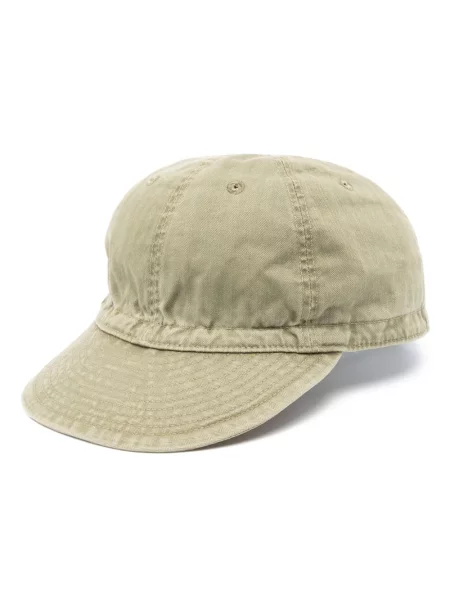Șapcă Ralph Lauren Rrl cu model herringbone verde