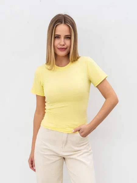 Футболка Romashka Слім жовтий