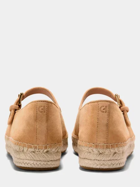Шкіряні Балетки Cole Haan бежевий