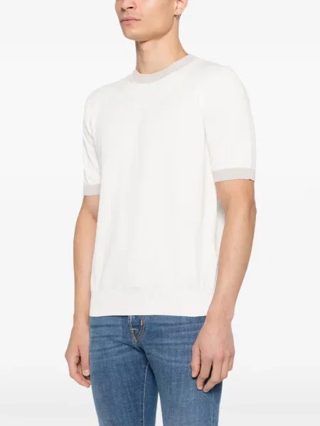 Tricou Eleventy alb
