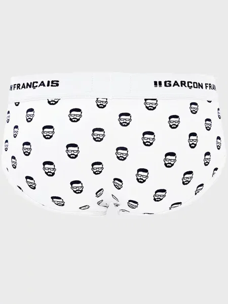 Трусы Garcon Francais белые