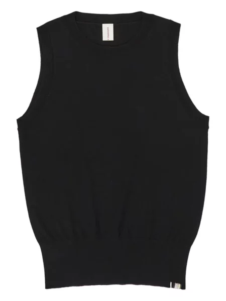 Top Extreme Cashmere din cașmir negru