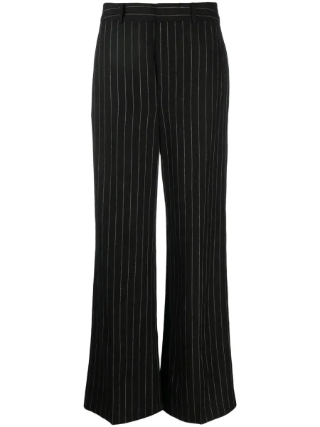 Pantaloni Lauren Ralph Lauren cu dungi negru