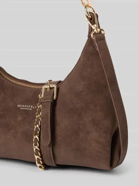 Torba na ramię z skóropodobny model Rena' Seidenfelt