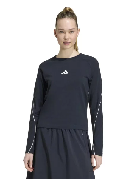 ADIDAS SPORTSWEAR Funkčné tričko STADIUM LS čierna biela