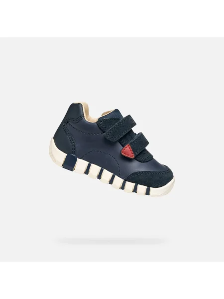 Sneakersy Geox B Iupidoo Tmavomodrá modrá