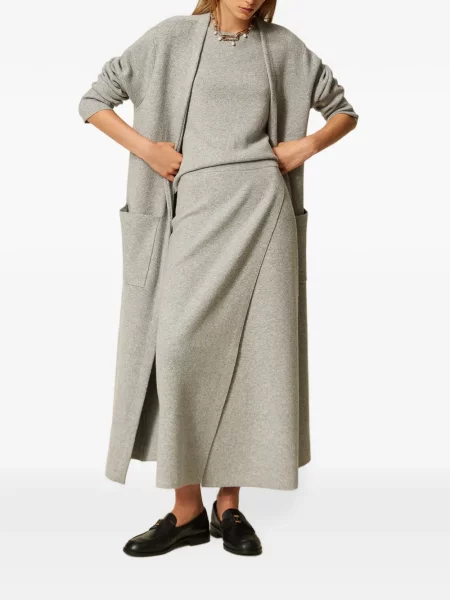 Palton Twinset gri