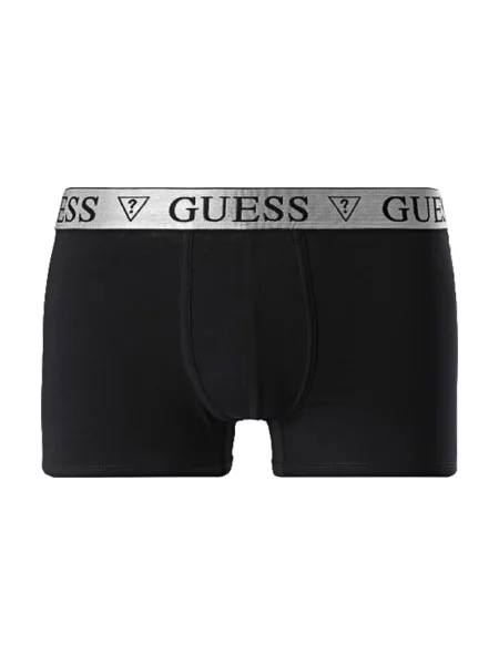 Zestaw majtek Guess z logo czarny