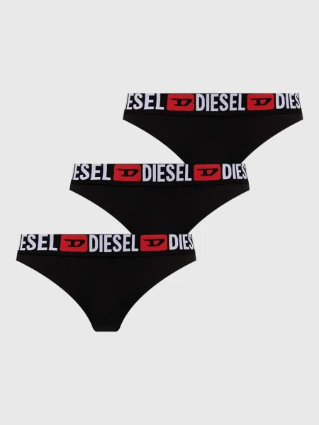 DIESEL String bugyik STARS vérvörös / fekete fehér