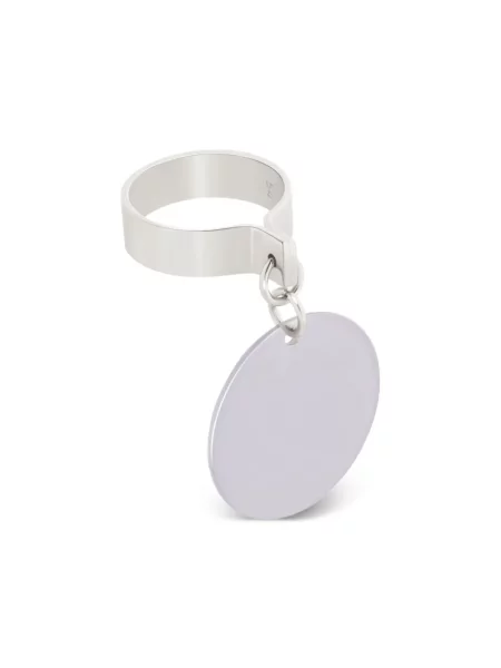 Inel Courreges argintiu