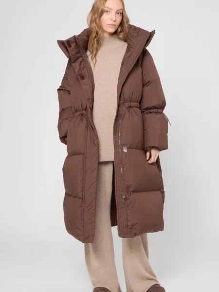 Пуховик Prpy коричневий