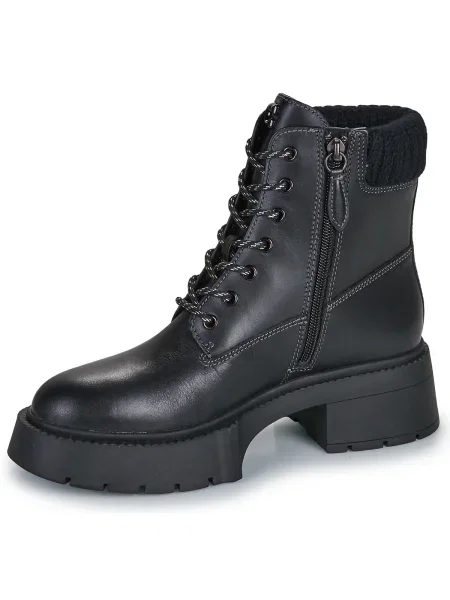 Pantofi Coach cu șireturi din piele negru