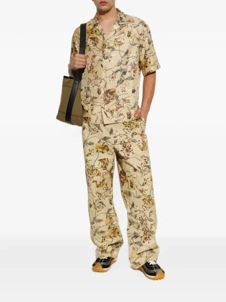 Blugi Kenzo cu model floral cu imagine