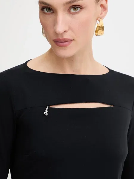 Платье мини Patrizia Pepe черное