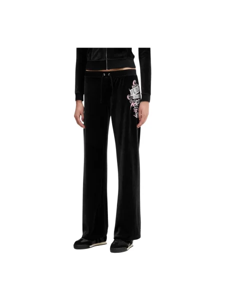 Spodnie dresowe Juicy Couture czarne