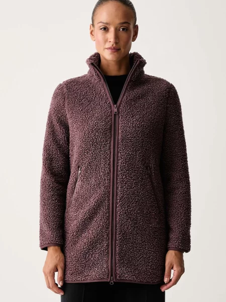 Jack Wolfskin hanorac cu pentru femei HIGH CURL violet
