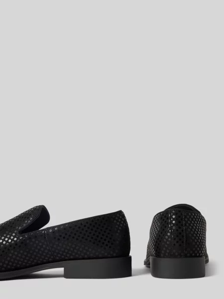 Mokasyny z detalem z logo model ‘BERTON’ Steve Madden czarne