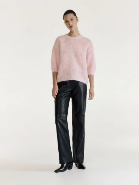 Reserved Джемпер із додаванням вовни пастельний рожевий