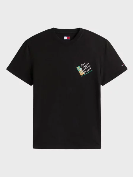 Футболка Tommy Jeans черная