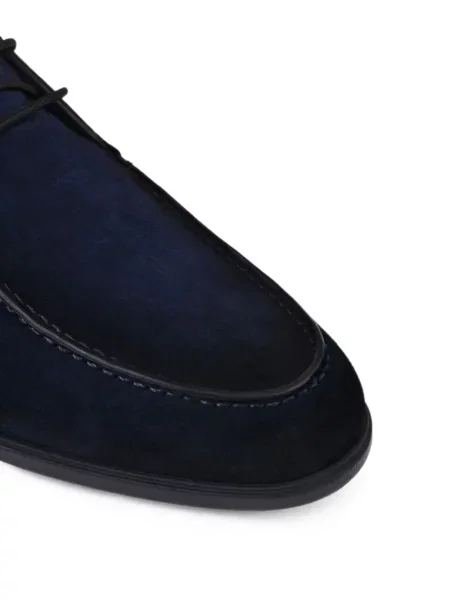 Ghete desert Santoni din piele de căprioară albastru